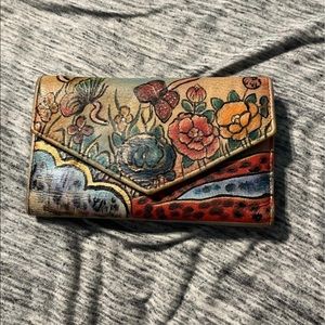 Anuschka Floral Design Wallet